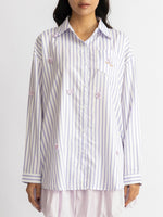 Load image into Gallery viewer, Zappi Official - Sakura Stripe Shirt