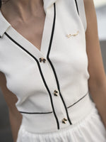 Load image into Gallery viewer, Zappi Official - Sleveless Polo Knit