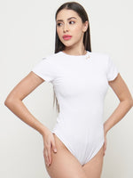 Load image into Gallery viewer, Body Suit Short Sleeve - White