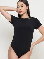 Load image into Gallery viewer, Body Suit Short Sleeve - Black