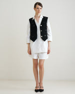 Load image into Gallery viewer, Zappi Studio - Sora Vest Black