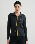 Load image into Gallery viewer, Zappi Studio - Mistra Cardigan Dark Grey