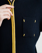 Load image into Gallery viewer, Zappi Studio - Mistra Cardigan Navy