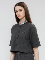 Load image into Gallery viewer, Crop Baseball Shirt