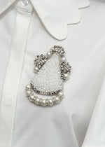 Load image into Gallery viewer, Zappi X Monliesmade - Damar Necklace Brooch Silver
