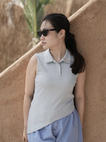 Load image into Gallery viewer, Zappi Official - Sleeveles Tennis Tshirt - Beige