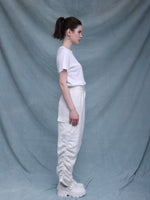 Load image into Gallery viewer, ZAPPI Drawstring Pants - White