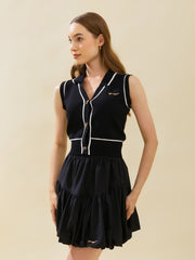 Zappi Official - Sleveless Polo Knit