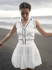 Zappi Official - Sleveless Polo Knit