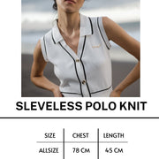 Zappi Official - Sleveless Polo Knit