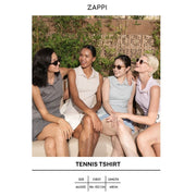 Zappi Official - Sleeveles Tennis Tshirt - Beige