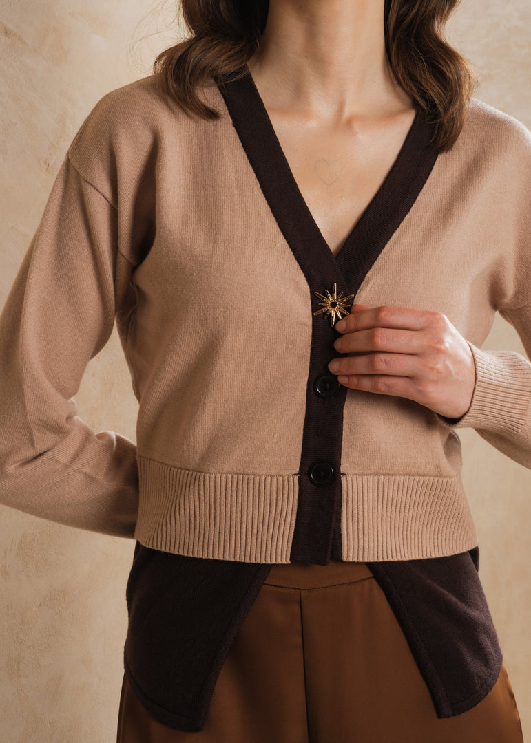 Zappi x Popluca - Nova Cardigan Beige
