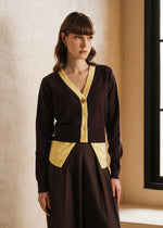 Load image into Gallery viewer, Zappi x Popluca - Nova Cardigan Brown