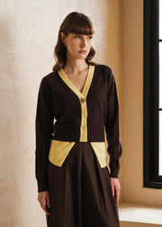 Zappi x Popluca - Nova Cardigan Brown
