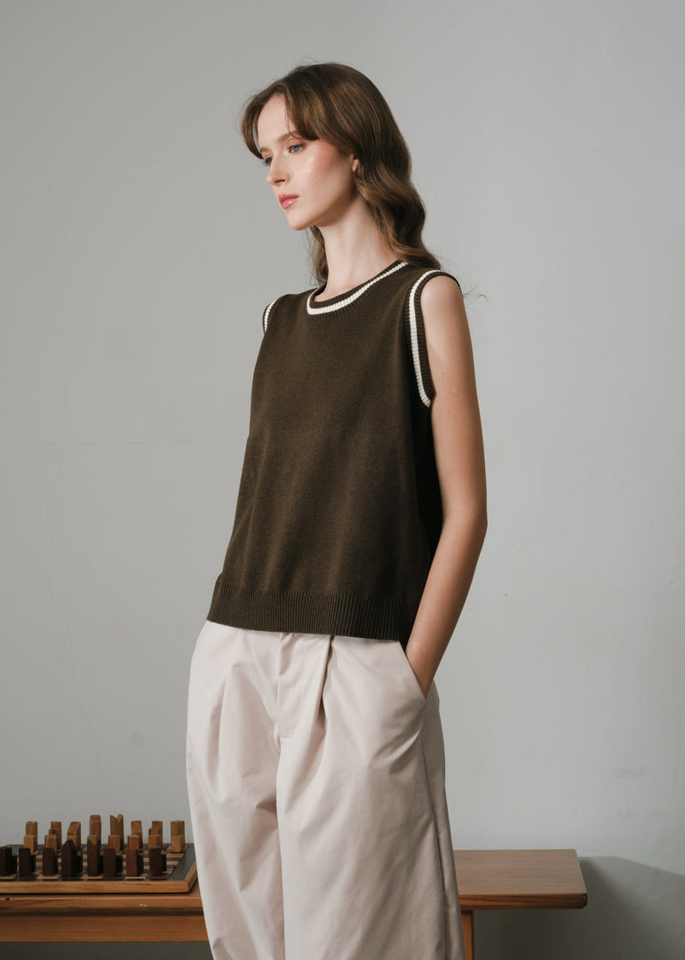 Zappi Studio - Freya Knit Set Brown