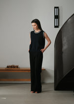 Load image into Gallery viewer, Zappi Studio - Freya Knit Set Navy