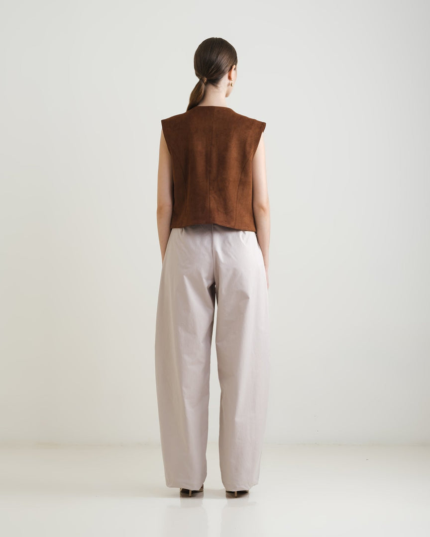 Zappi Studio - Sora Vest Brown