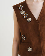 Load image into Gallery viewer, Zappi Studio - Sora Vest Brown
