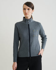 Zappi Studio - Mistra Cardigan Light Grey