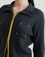 Load image into Gallery viewer, Zappi Studio - Mistra Cardigan Dark Grey
