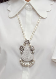 Zappi X Monliesmade - Damar Necklace Brooch Silver