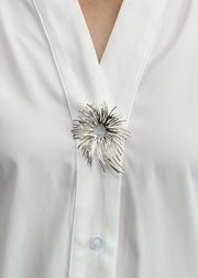 Zappi X Monliesmade - Gamaya Brooch Silver