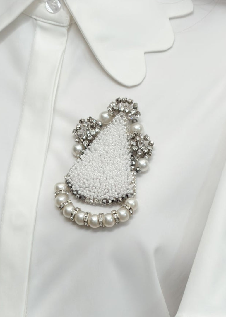 Zappi X Monliesmade - Damar Necklace Brooch Silver
