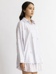 Zappi Official - Sakura Stripe Shirt