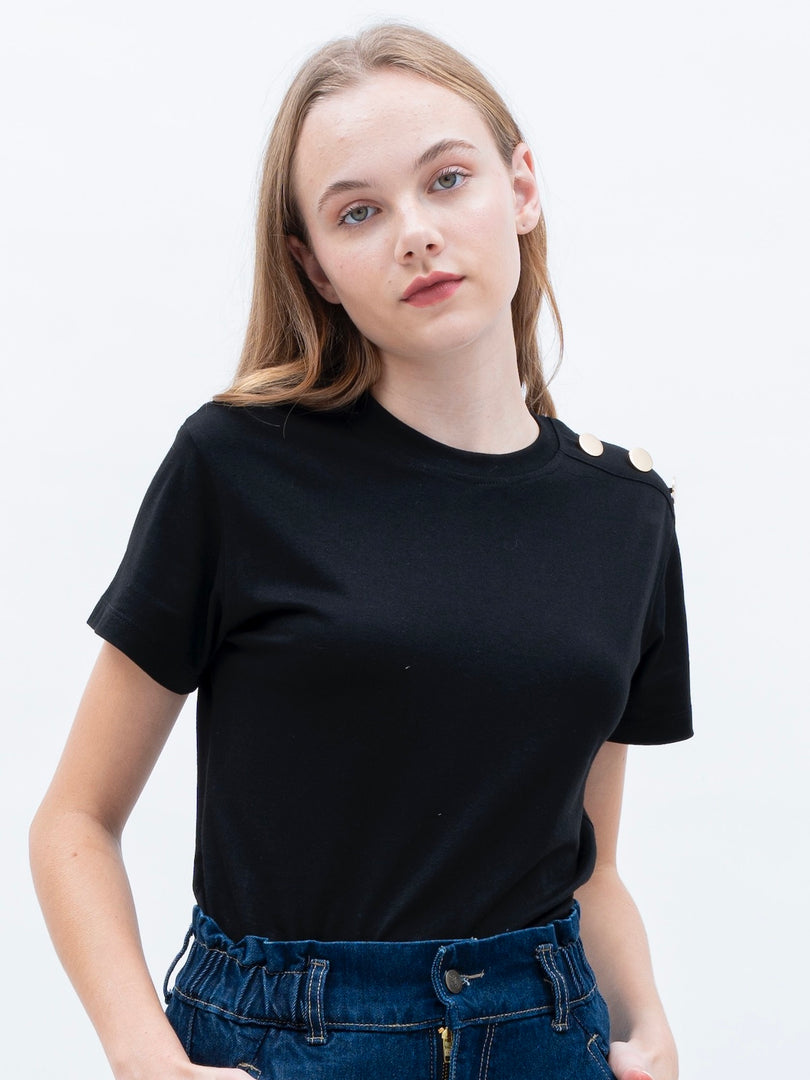 ZAPPI Button T-Shirt