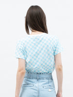 Load image into Gallery viewer, ZAPPI Checkered T-Shirt - Blue
