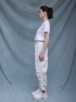 Load image into Gallery viewer, ZAPPI Drawstring Pants - White
