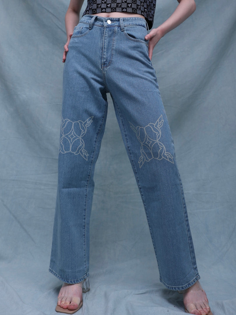 ZAPPI Zazu Wide Leg Jeans