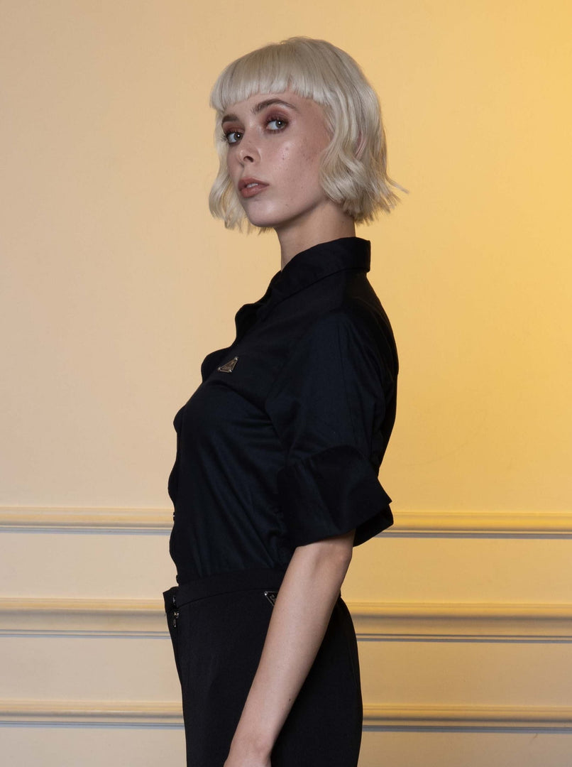 Wave Blouse - Black